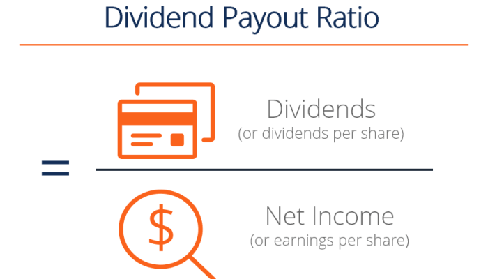 Payout dividend ratio formula calculator finance excel template