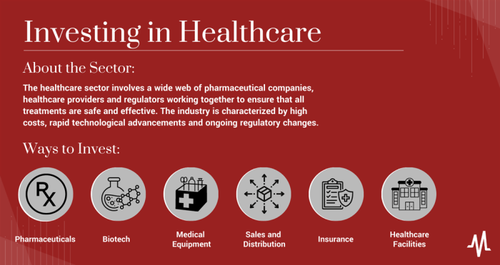 Healthcare stocks investing consider