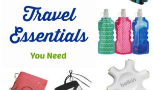 Travel essentials for solo travelers