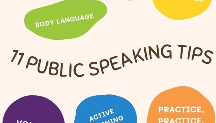 Public Speaking Tips