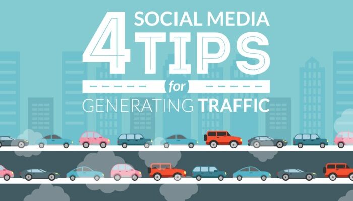 Generating Traffic with Social Media