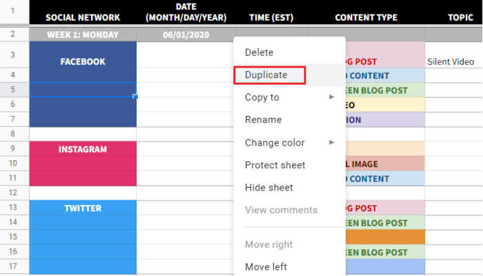 Developing a Social Media Posting Schedule